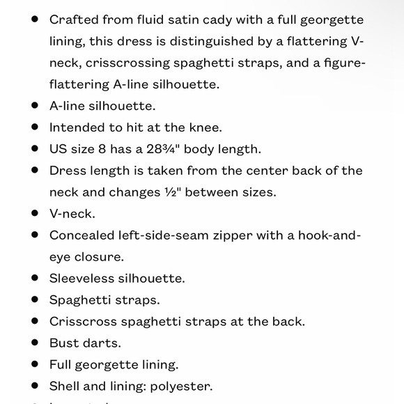 RALPH LAUREN 100%silk Dress Brand new !!! Perfect dress for Valentine’s Day - Picture 9 of 9